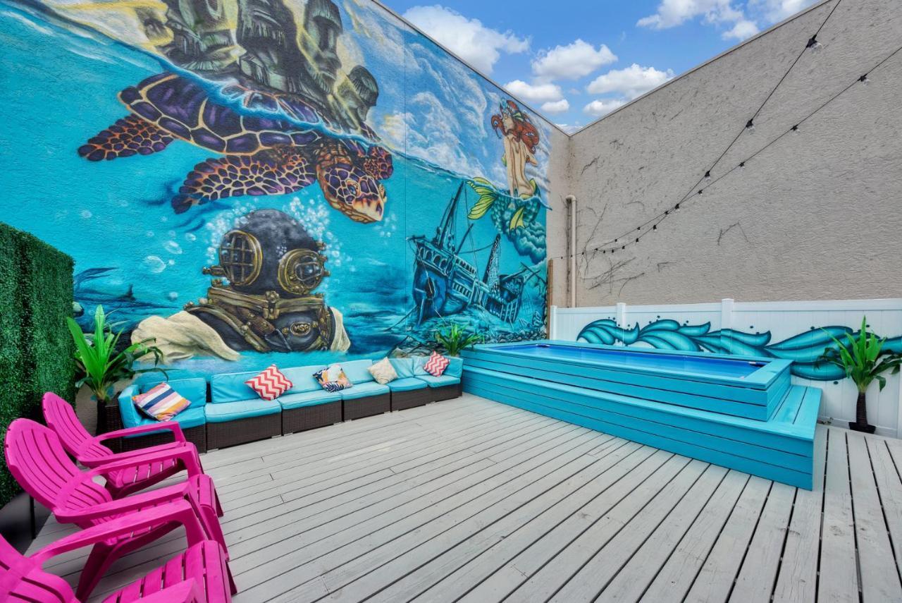 Mermaid House With Pool Jacuzzi Steps To Siesta Key Beach ซาราโซตา ภายนอก รูปภาพ